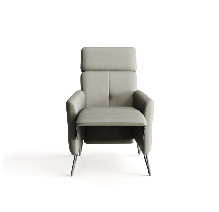 Кресло ALVA KING 78/52/KENIA SMOKE/DYNASPRING/P821/M-Relax