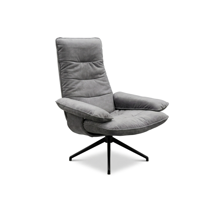 Кресло Yoga Prince 87/DIVA STONE/P752 (Black)/