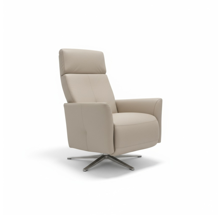 Кресло ALVA M B80B/55/MONTANA ROCK/DYNASPRING/В цвет ткани/P693 (Brushed)/M-Relax