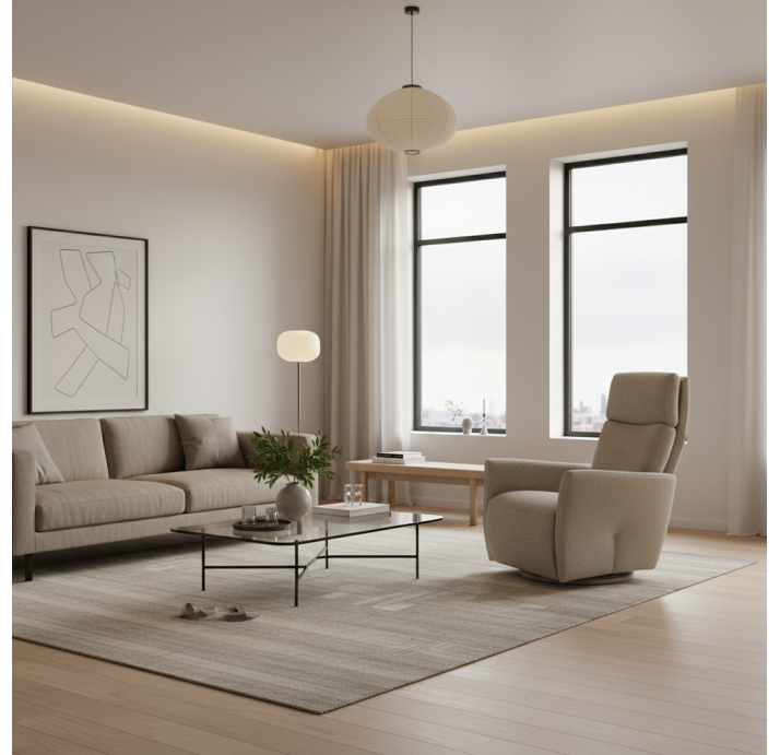 Кресло ALVA PRINCE 88/57/RAMIRO CREAM/DYNASPRING/Matching Stitching/P998/