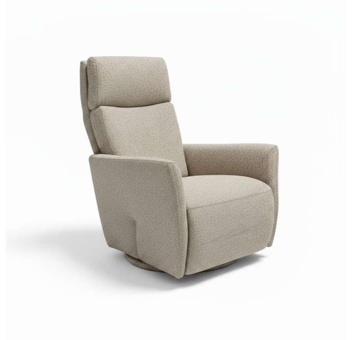 Кресло ALVA PRINCE 88/57/RAMIRO CREAM/DYNASPRING/Matching Stitching/P998/