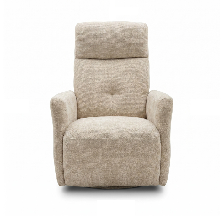 Кресло ALVA PRINCE 88/57/RAMIRO CREAM/DYNASPRING/Matching Stitching/P998/