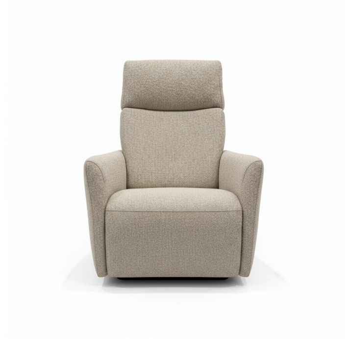 Кресло ALVA PRINCE 88/57/RAMIRO CREAM/DYNASPRING/Matching Stitching/P998/