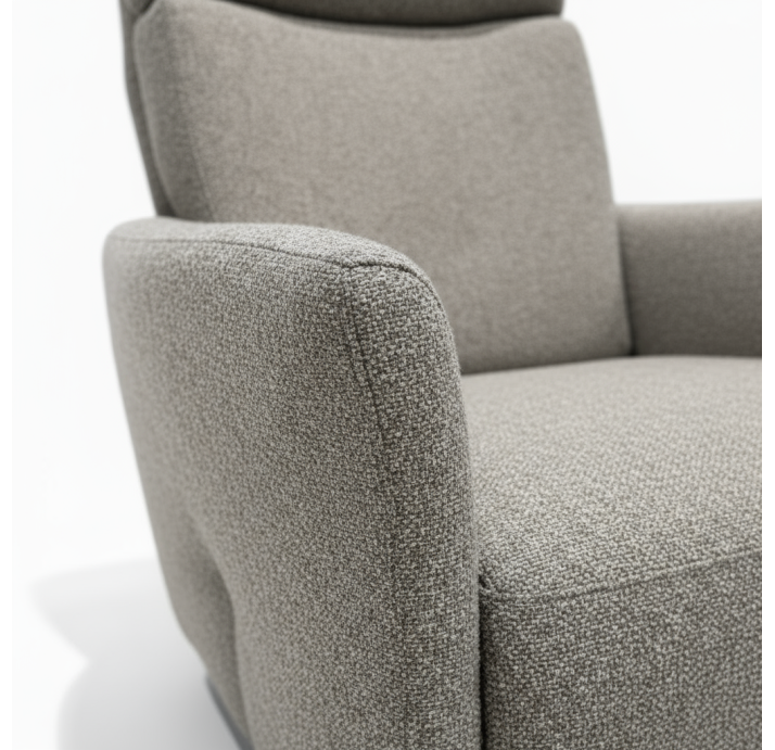 Кресло ALVA PRINCE 88/57/RAMIRO CREAM/DYNASPRING/Matching Stitching/P998/