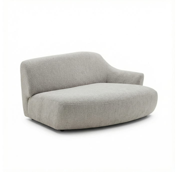 Диван OASIS 1FR128-152-128B/VIVA SILVER/VISCOTEX/встроенные/