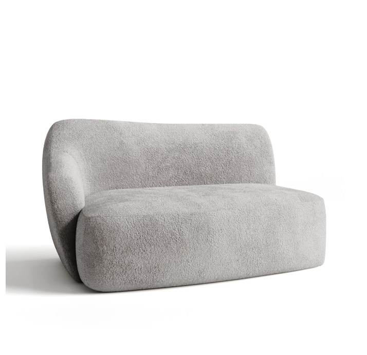 Диван OASIS 1FLB128-152-128/VIVA SILVER/VISCOTEX/встроенные/