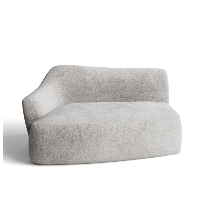 Диван OASIS 1FLB128-152-128/VIVA SILVER/VISCOTEX/встроенные/