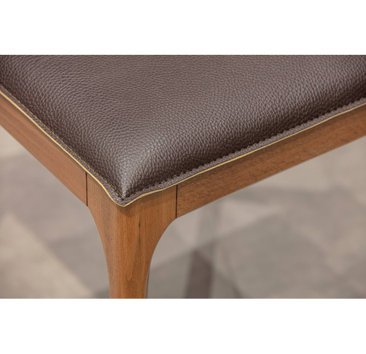 Стул барный PURA BAR STOOL    Коричневый (FUG00131)