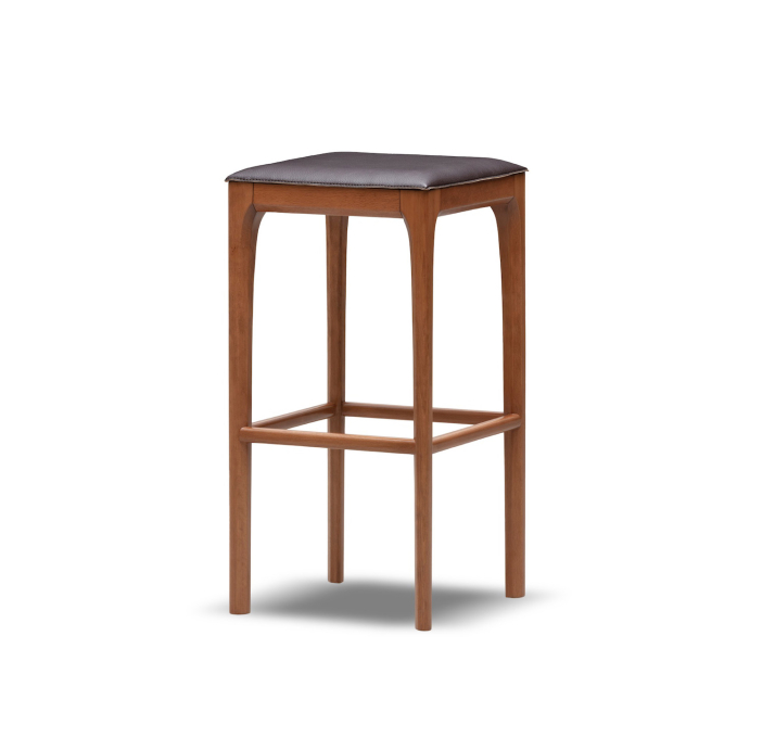 Стул барный PURA BAR STOOL    Коричневый (FUG00131)
