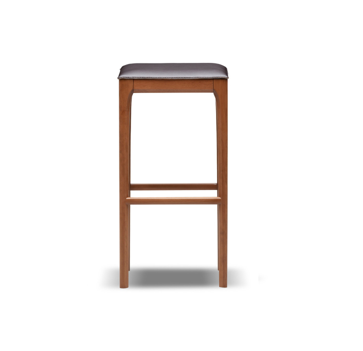 Стул барный PURA BAR STOOL    Коричневый (FUG00131)