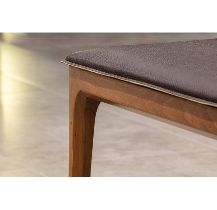 Стул интерьерный PURA STOOL    Коричневый (FUG00132)