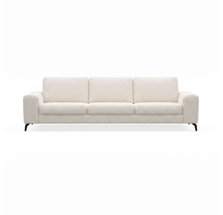 Диван DONATO B100-280-100B/55/VIVA OFFWHITE/VISCOTEX/01BL/