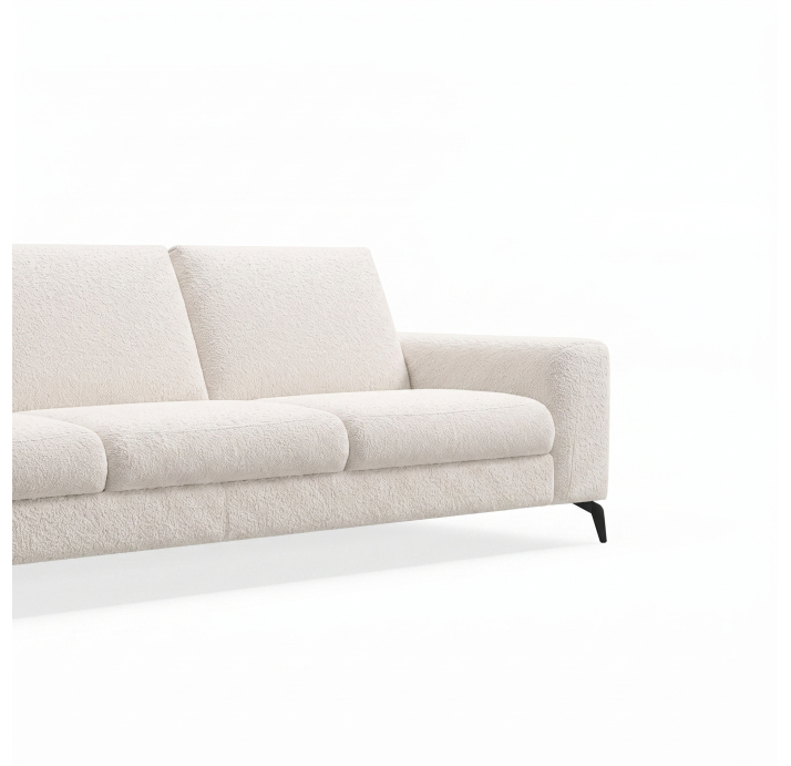 Диван DONATO B100-280-100B/55/VIVA OFFWHITE/VISCOTEX/01BL/