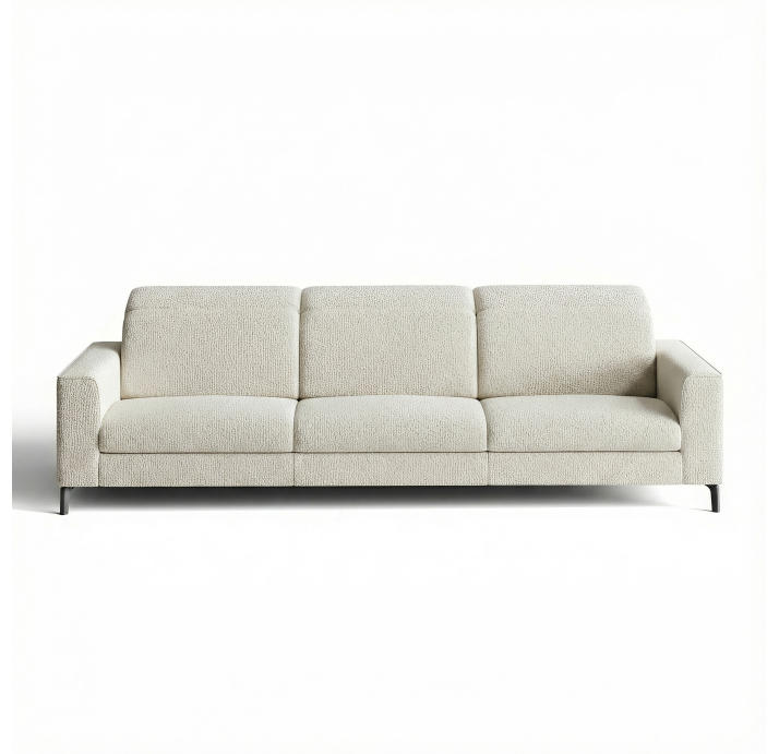 Диван FRATINO B101-280-101B/56/VIVA OFFWHITE/BULTEX/01BL/E,E,E