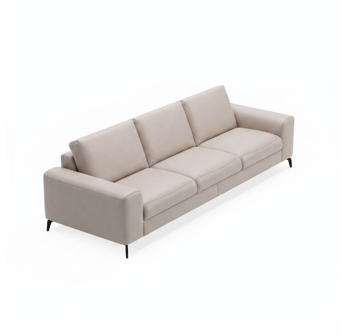 Диван DONATO B100-280-100B/55/MONTANA PERLE/VISCOTEX/01BL/