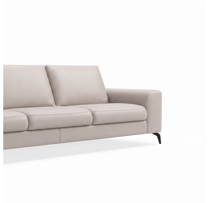 Диван DONATO B100-280-100B/55/MONTANA PERLE/VISCOTEX/01BL/