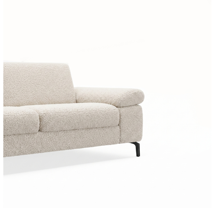 Диван TASMAN B93-220-93B/54/VIVA OFFWHITE/BULTEX/01BL/