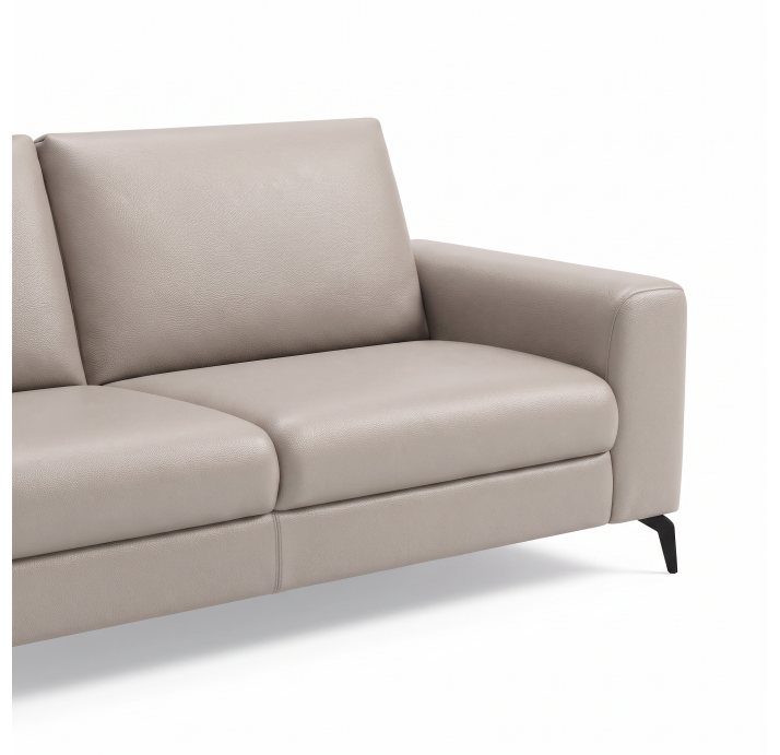 Диван DONATO B100-220-100B/55/MONTANA PERLE/VISCOTEX/01BL/