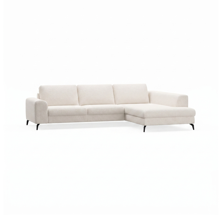 Диван DONATO B100-300-210S/55/VIVA OFFWHITE/VISCOTEX/01BL/