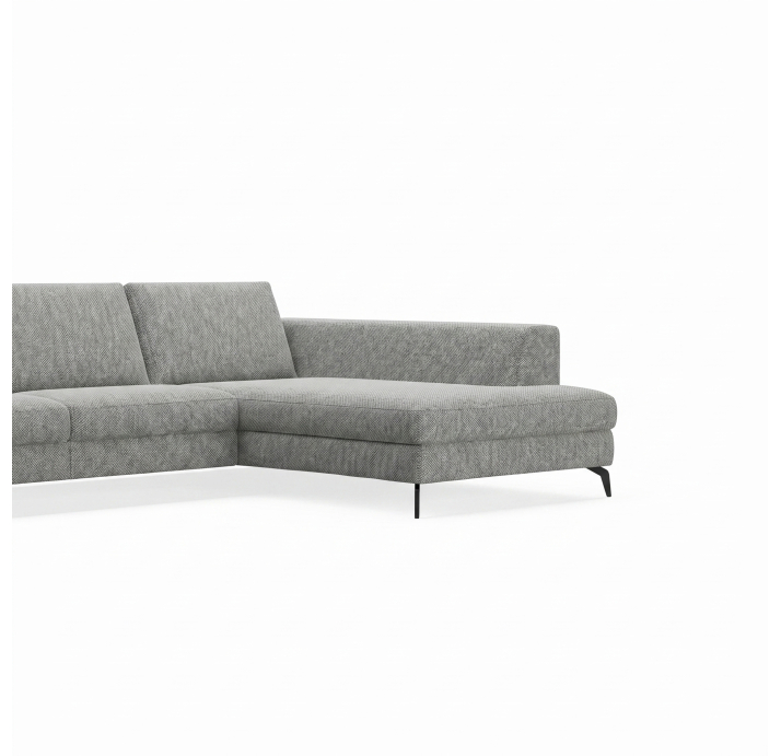 Диван DONATO B100-300-210S/55/AMIRI CARBON/VISCOTEX/01BL/