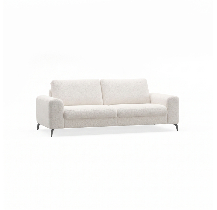 Диван DONATO B100-220-100B/55/VIVA OFFWHITE/VISCOTEX/01BL/