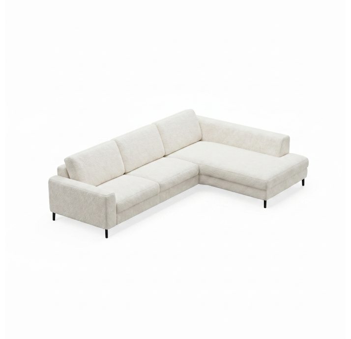 Диван FONTANE B100-300-210S/55/VIVA OFFWHITE/BULTEX/01BL/