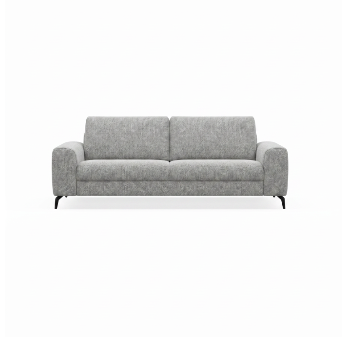 Диван DONATO B100-220-100B/55/AMIRI CARBON/VISCOTEX/01BL/