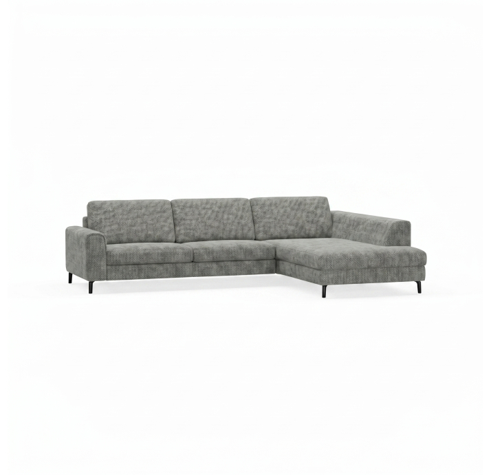 Диван FONTANE B100-300-210S/55/AMIRI CARBON/BULTEX/01BL/