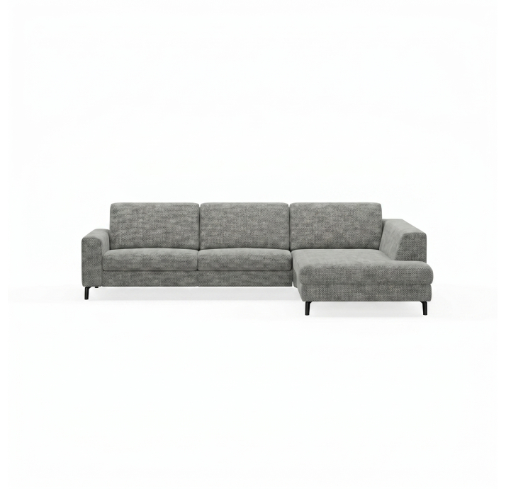 Диван FONTANE B100-300-210S/55/AMIRI CARBON/BULTEX/01BL/
