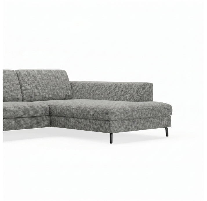 Диван FONTANE B100-300-210S/55/AMIRI CARBON/BULTEX/01BL/