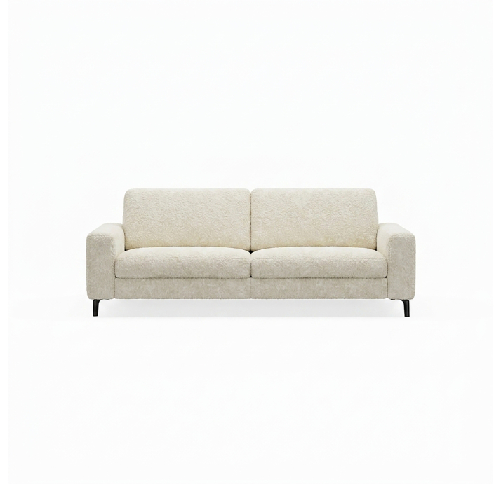 Диван FONTANE B100-220-100B/55/VIVA OFFWHITE/BULTEX/01BL/