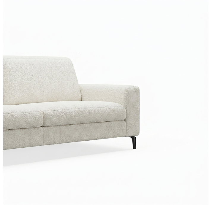 Диван FONTANE B100-220-100B/55/VIVA OFFWHITE/BULTEX/01BL/