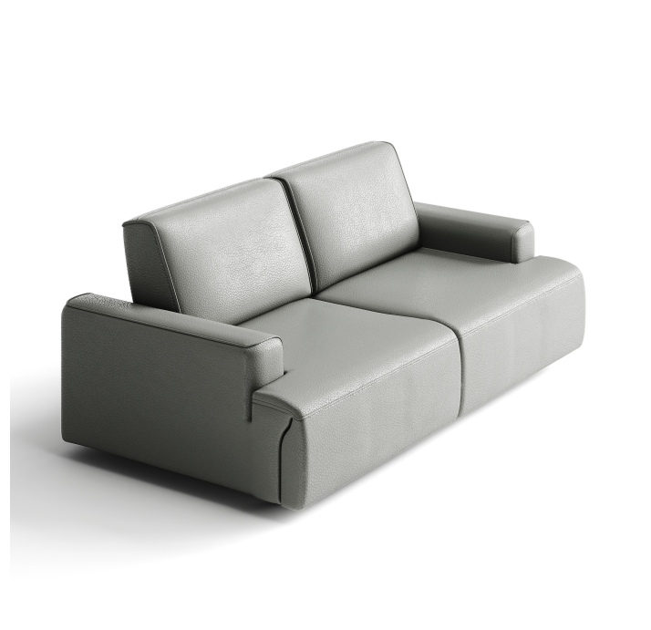 Диван MONAMI B103-220-103B/57/MONTANA PERLE/VISCOTEX/01BL/