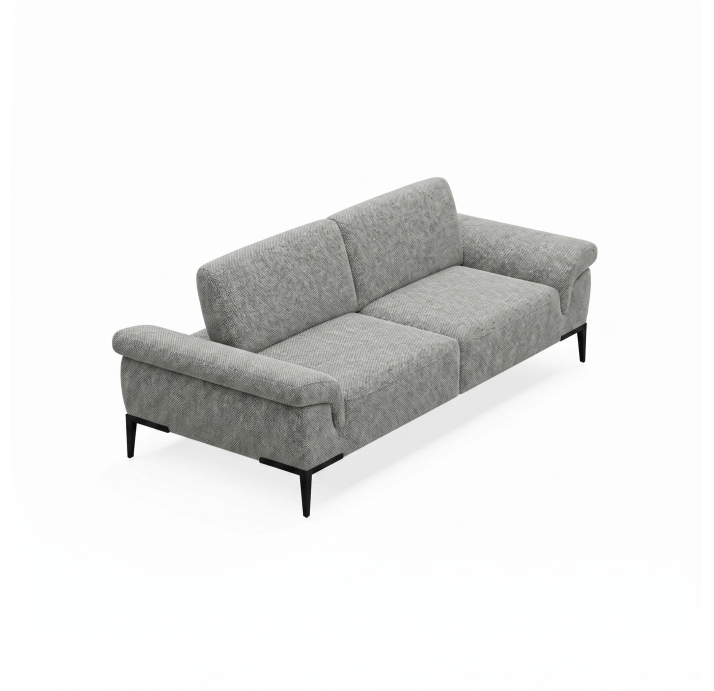 Диван WAVE B98-220-98B/55/AMIRI CARBON/BULTEX/01BL/
