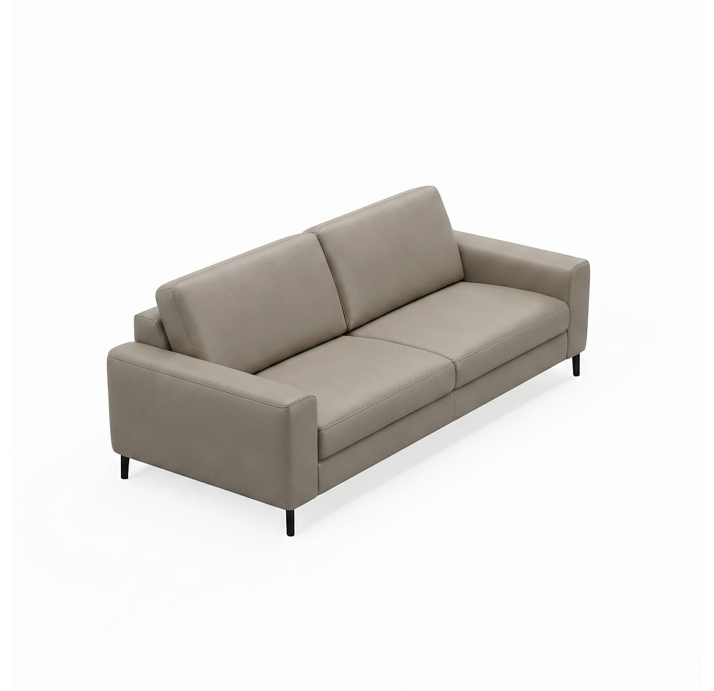 Диван FONTANE B100-220-100B/55/MONTANA PERLE/BULTEX/01BL/