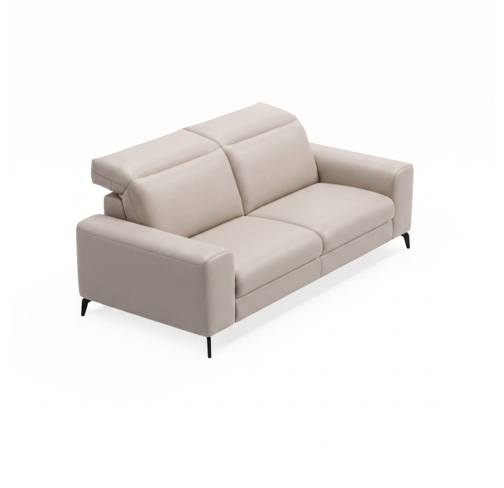 Диван DONATO B100-220-100B/55/MONTANA PERLE/VISCOTEX/01BL/E,E