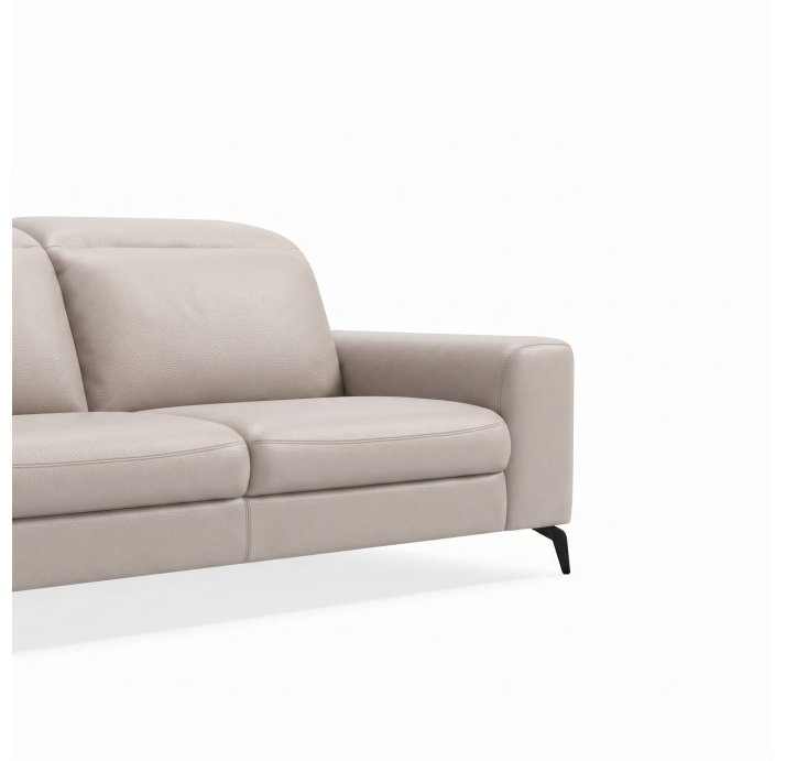 Диван DONATO B100-220-100B/55/MONTANA PERLE/VISCOTEX/01BL/E,E