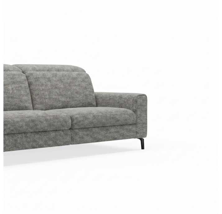 Диван FONTANE B100-280-100B/55/AMIRI CARBON/BULTEX/01BL/E,E,E