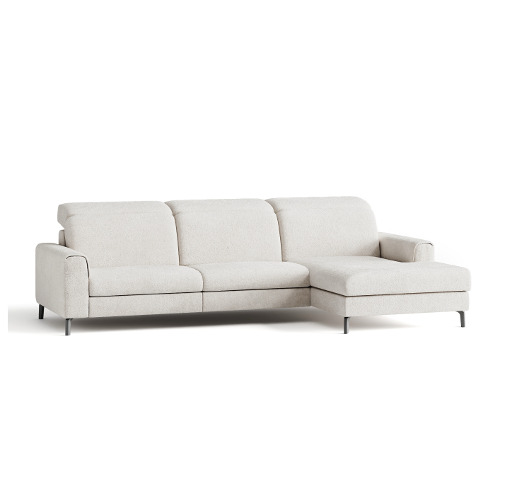 Диван FONTANE B100-300-210L/55/VIVA OFFWHITE/BULTEX/01BL/E,E,E,MR