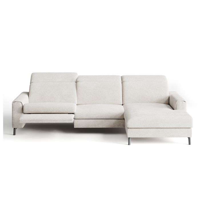 Диван FONTANE B100-300-210L/55/VIVA OFFWHITE/BULTEX/01BL/E,E,E,MR