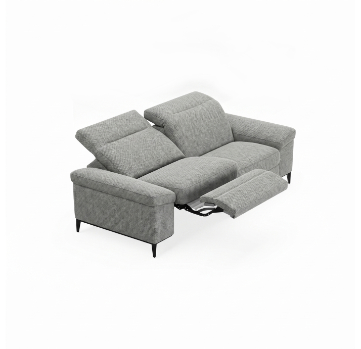 Диван CADINI B93-220-93B/54/AMIRI CARBON/BULTEX/01BL/E,E,R