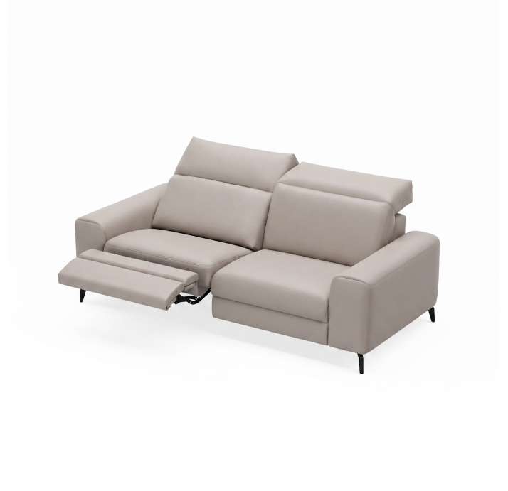 Диван DONATO B100-220-100B/55/MONTANA PERLE/VISCOTEX/01BL/E,E,MR