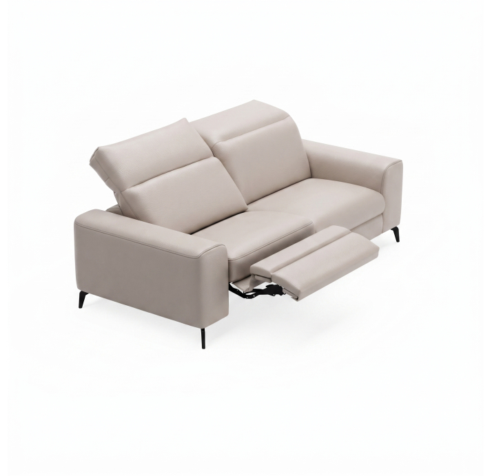 Диван DONATO B100-220-100B/55/MONTANA PERLE/VISCOTEX/01BL/E,E,MR