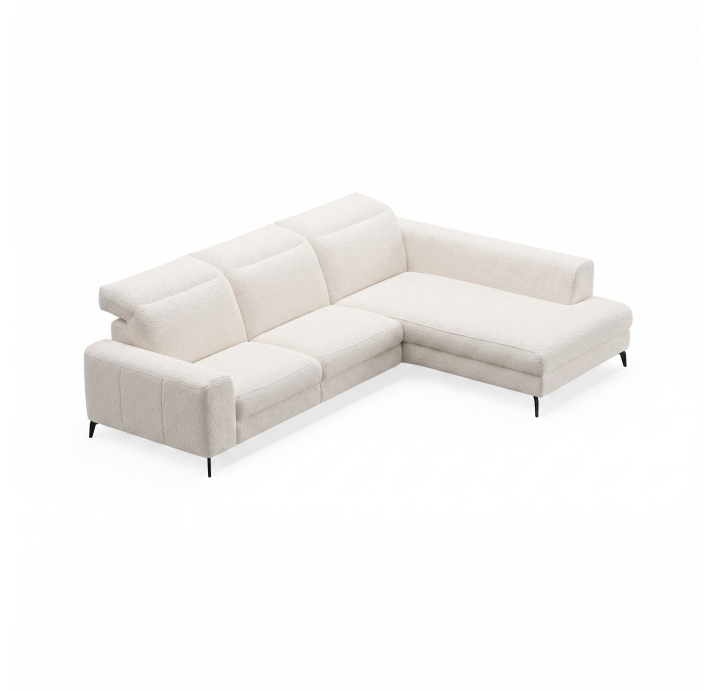 Диван DONATO B100-300-210S/55/VIVA OFFWHITE/VISCOTEX/01BL/E,E,E