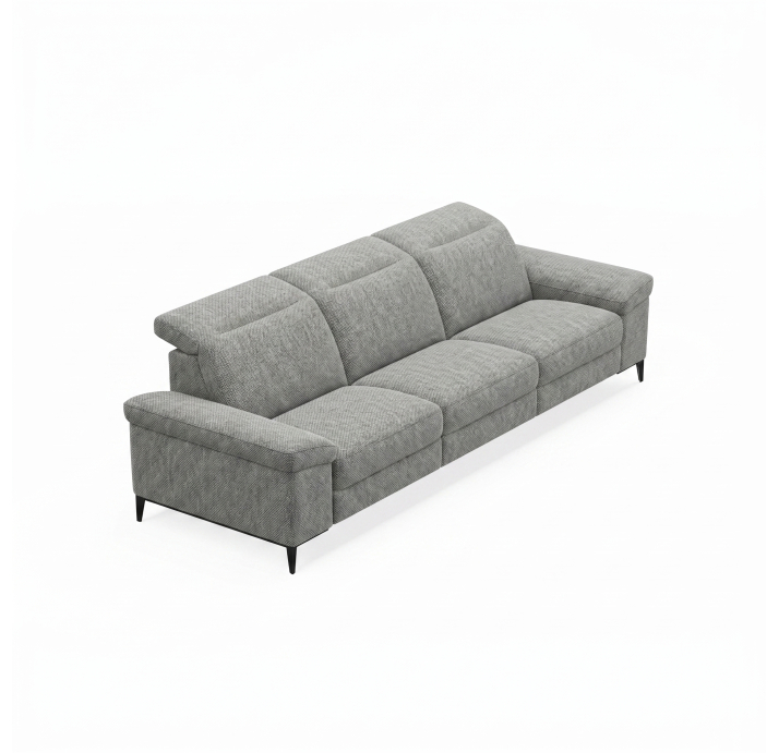 Диван CADINI B93-280-93B/54/AMIRI CARBON/BULTEX/01BL/E,E,E