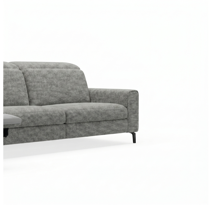 Диван FONTANE B100-280-100B/55/AMIRI CARBON/BULTEX/01BL/E,E,E,MR
