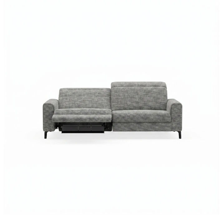 Диван FONTANE B100-220-100B/55/AMIRI CARBON/BULTEX/01BL/E,E,MR