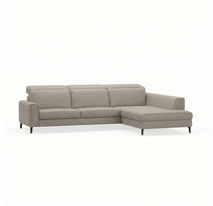 Диван FONTANE B100-300-210S/55/MONTANA PERLE/BULTEX/01BL/E,E,E