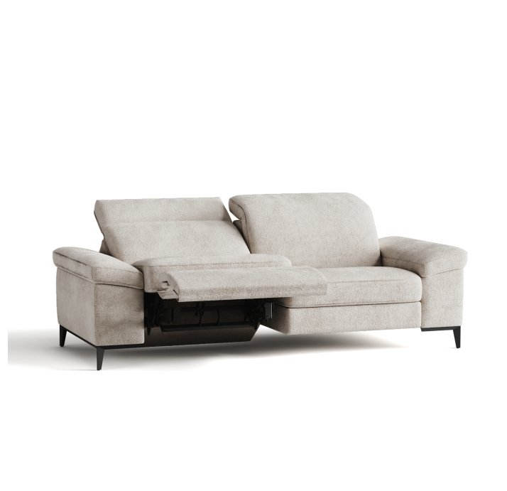 Диван CADINI B93-220-93B/54/VIVA OFFWHITE/BULTEX/01BL/E,E,R