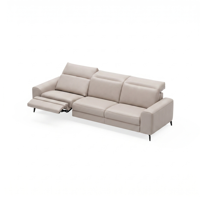 Диван DONATO B100-280-100B/55/MONTANA PERLE/VISCOTEX/01BL/E,E,E,MR